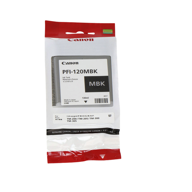 Inktcartridge Canon PFI-120 mat zwart afbeelding