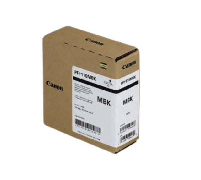 Inktcartridge Canon PFI-110 mat zwart afbeelding