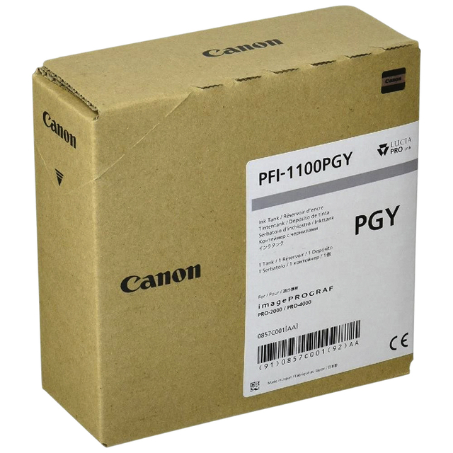 Inktcartridge Canon PFI-1100 foto grijs afbeelding