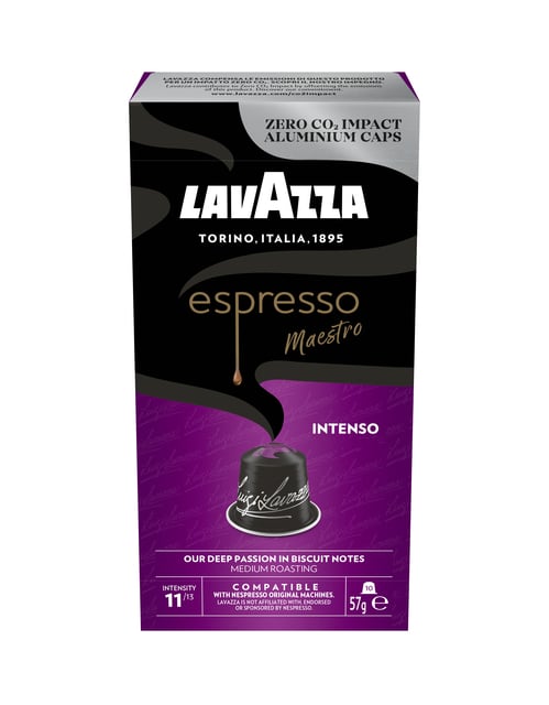 Koffiecups Lavazza espresso Intenso 10 stuks afbeelding