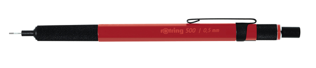 Vulpotlood rOtring 500 0.5mm rood afbeelding