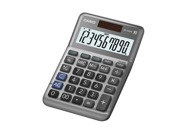Rekenmachine Casio MS-100FM — Foto 2 van 2
