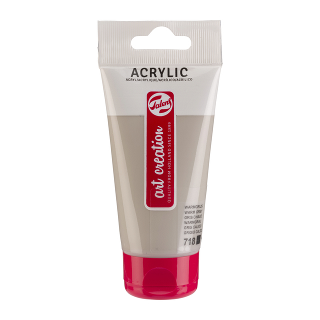 Acrylverf Talens Art Creation 718 warmgrijs tube à 75ml afbeelding