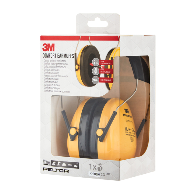 Oorkap 3M Peltor Optime Comfort H510A (87-98dB) afbeelding