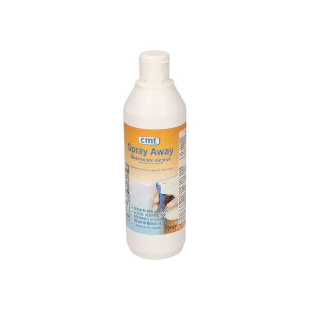 Desinfectie CMT Spray-Away alcohol 500ml exclusief verstuiver afbeelding