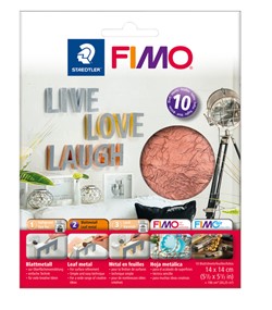 Bladmetaal Staedtler Fimo 8781 14x14cm koper 10 vel