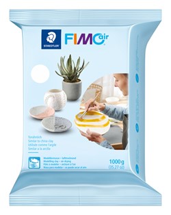 Boetseerklei Staedtler Fimo air 8101 1000 gram wit