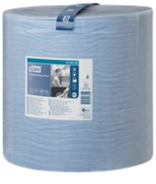 Poetspapier Tork W1 Plus Premium 2-laags 1500 vel blauw 130050 afbeelding
