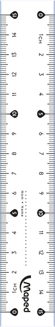 Liniaal Maped Classic 15cm afbeelding
