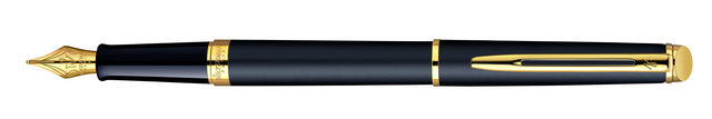 Vulpen Waterman Hémisphère matt black GT medium afbeelding