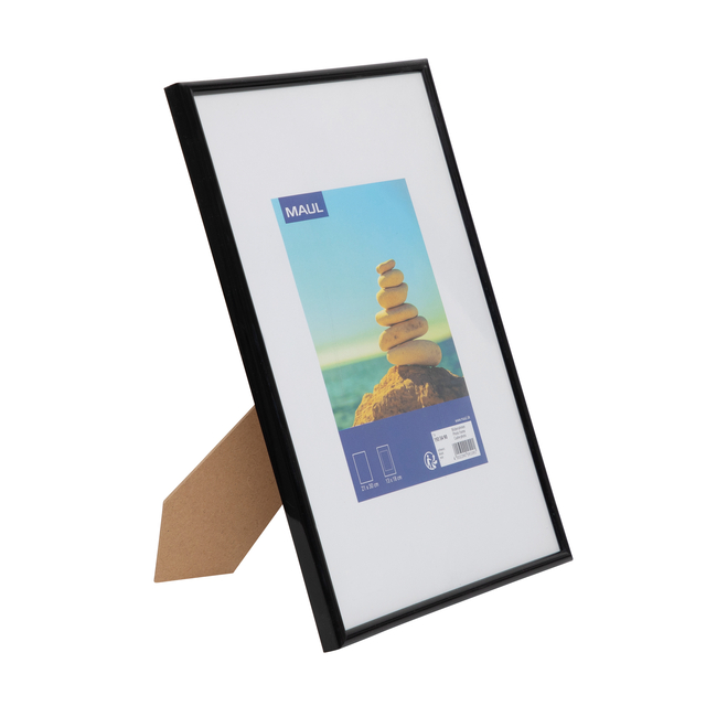 Fotolijst MAUL art 21x30cm kunststof frame zwart — Foto 2 van 2
