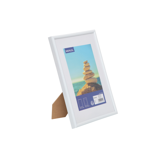 Fotolijst MAUL art 15x21cm kunststof frame wit — Foto 2 van 2