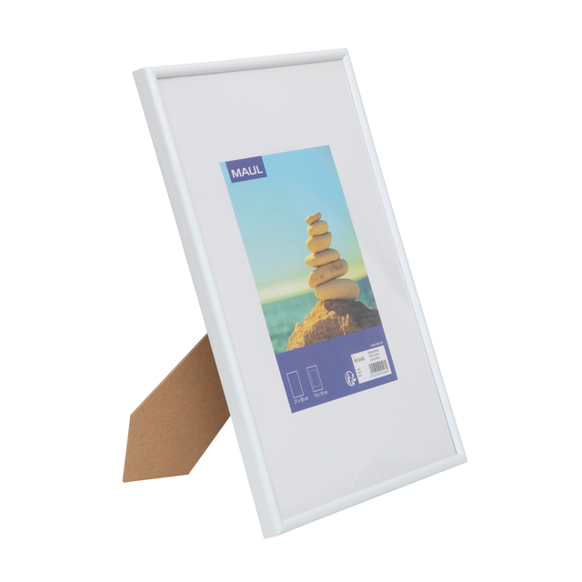 Fotolijst MAUL art 21x30cm kunststof frame wit — Foto 2 van 2