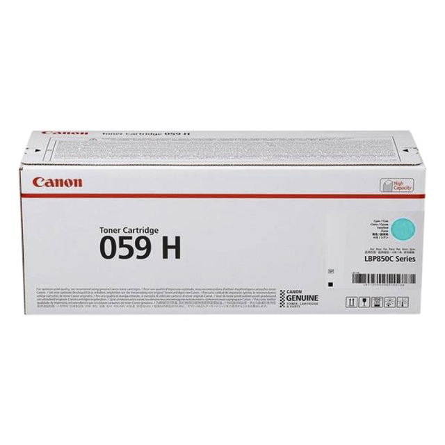 Tonercartridge Canon 059H blauw afbeelding