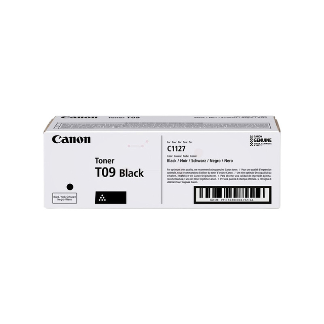 Tonercartridge Canon T09 zwart afbeelding