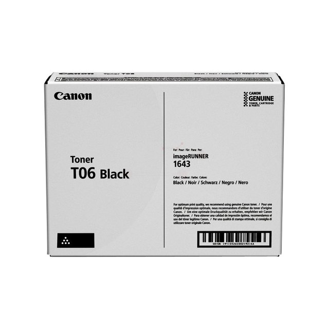 Tonercartridge Canon T06 zwart afbeelding