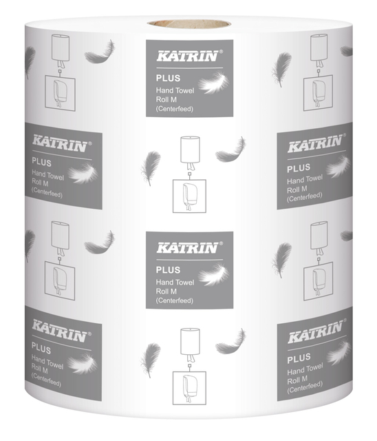 Poetspapier Katrin Plus medium 1-laags 870 vel wit 64403 afbeelding