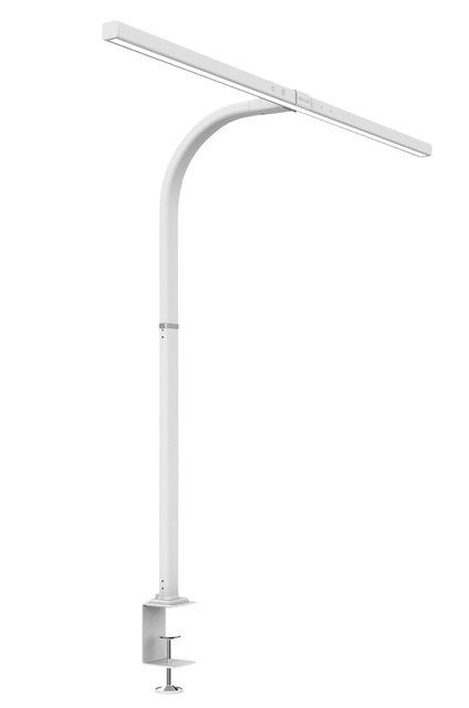 Bureaulamp Unilux Strata led tafelklem wit afbeelding