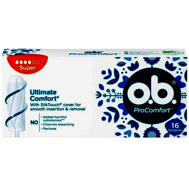 Tampons OB ProComfort Super 16 stuks afbeelding
