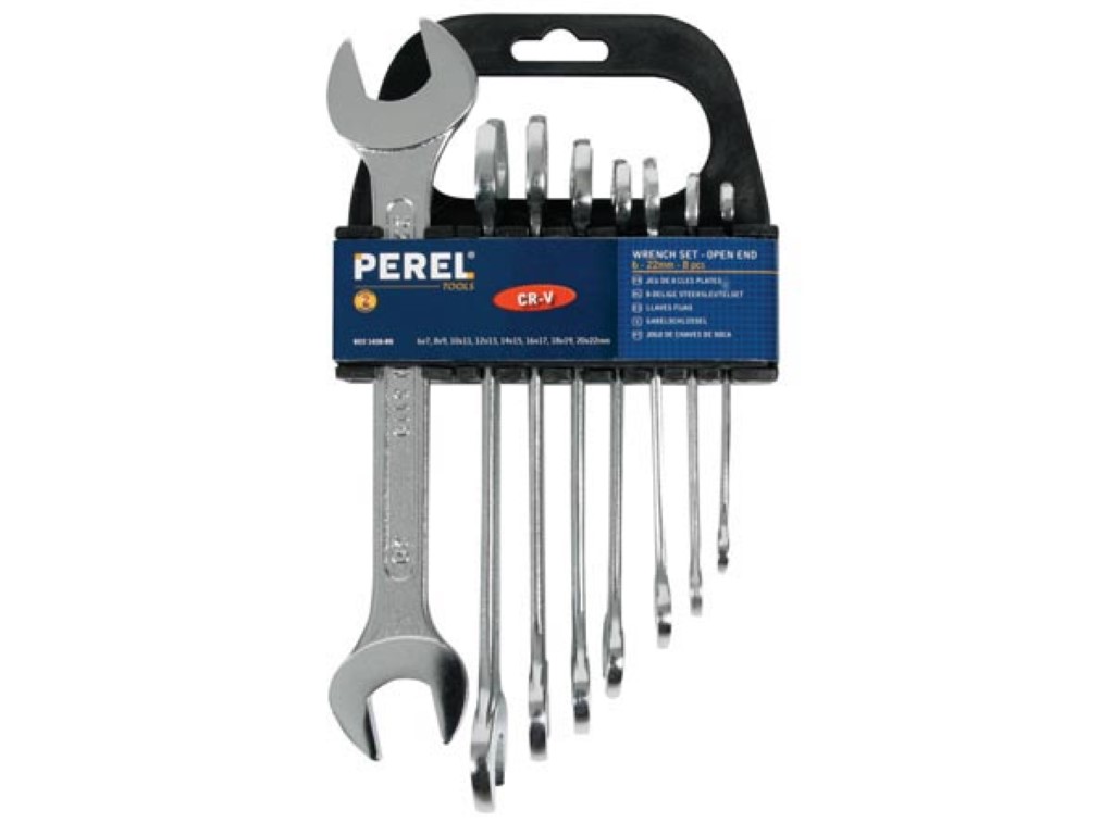 STEEKSLEUTELSET - 6-22 mm - 8-delig afbeelding