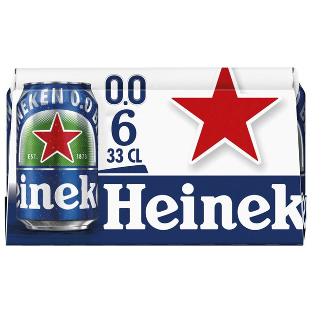 Bier Heineken 0.0% blik 330ml — Foto 2 van 2