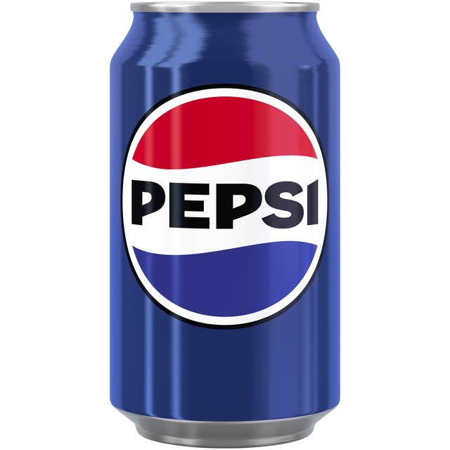 Frisdrank Pepsi Regular cola blik 330ml afbeelding