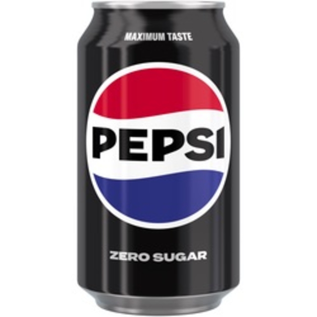 Frisdrank Pepsi Max cola blik 330ml afbeelding