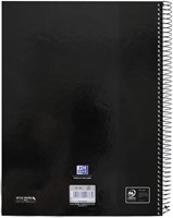 Notitieboek Oxford Classic Europeanbook A4+ 4-gaats ruit 160 pagina's zwart-3