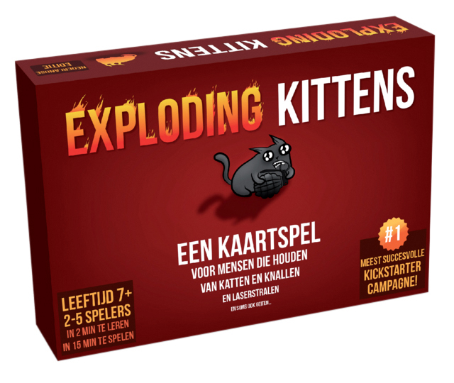 Kaartspel Exploding Kittens afbeelding