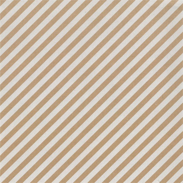 Apparaatrol Special Wrap 200mx50cm kraft witte streep afbeelding