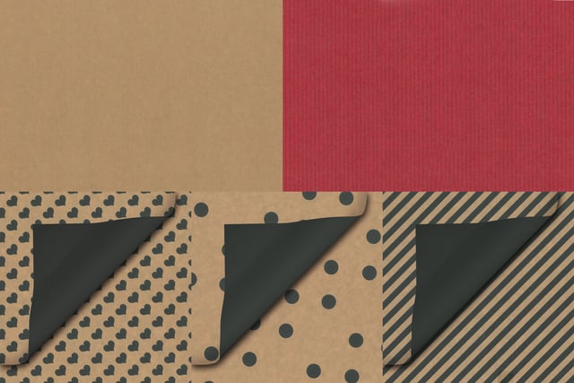 Cadeauzak Special Wrap kraft 12x19cm assorti afbeelding