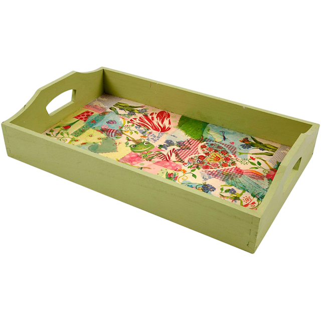 Dienblad Creativ Company hout 30x17x5cm — Foto 2 van 2