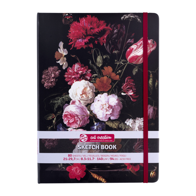 Schetsboek Talens Art Creation 80 witte vellen 140gr 210x297mm stilleven afbeelding