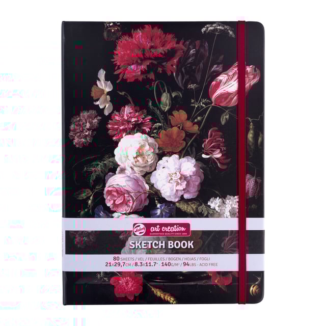 Schetsboek Talens Art Creation 80 witte vellen 140gr 210x297mm stilleven afbeelding