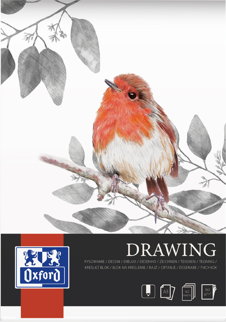 Tekenblok Oxford Drawing A3 40 vel 160 gram afbeelding