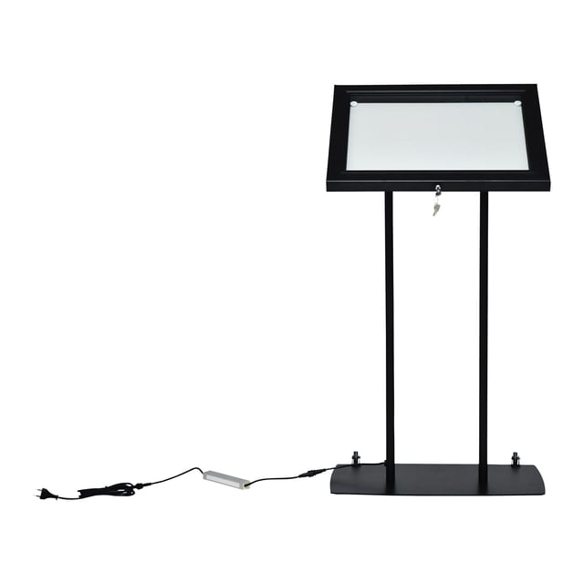 Menu vitrinekast Europel 2x A4 LED afbeelding