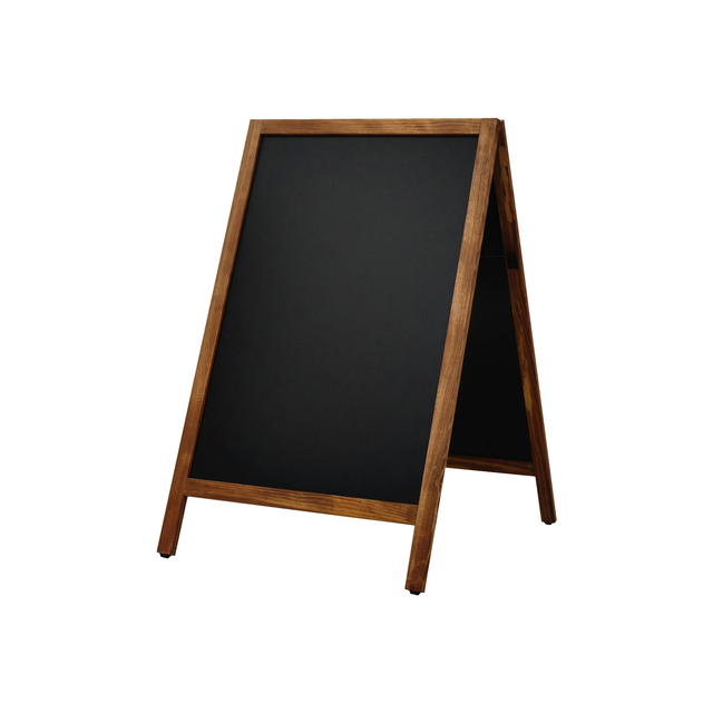 Krijt stoepbord Europel 660x1040mm natur afbeelding