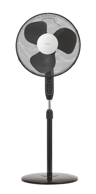 Statiefventilator Inventum met remote 40cm zwart afbeelding