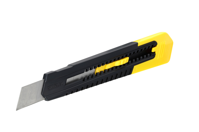 Afbreekmes Stanley SM 18mm antichoc blister à 1 stuk afbeelding