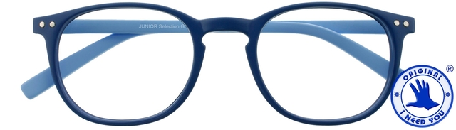 Leesbril I Need You Junior Selection +2.00 dpt blauw afbeelding