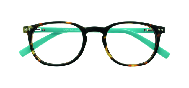 Leesbril I Need You Junior Selection +1.00 dpt bruin - turquoise