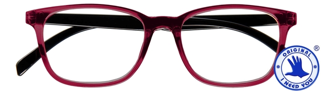Leesbril I Need You Lucky +1.00 dpt rood