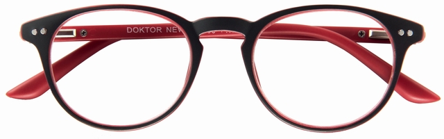 Leesbril I Need You +2.50 dpt Dokter New grijs-rood