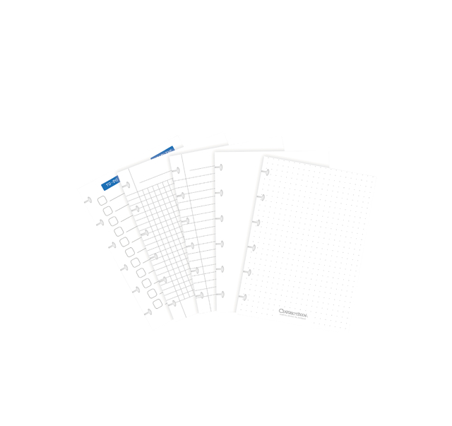 Uitbreidingsset Correctbook A6 mix 5 bladen afbeelding