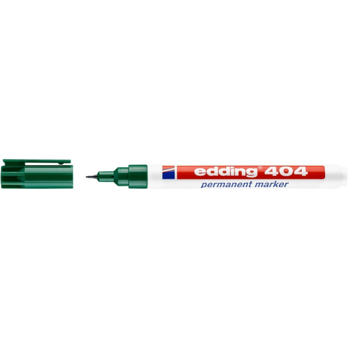 Viltstift edding 404 rond 0.75mm groen afbeelding