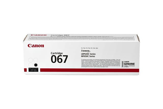 Tonercartridge Canon 067 zwart afbeelding
