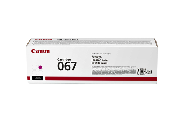 Tonercartridge Canon 067 rood afbeelding