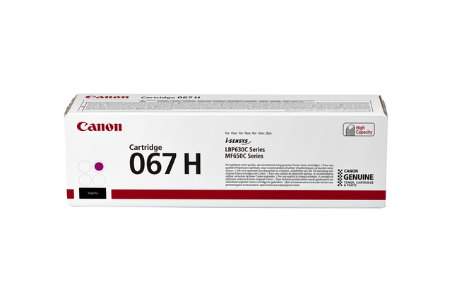 Tonercartridge Canon 067H rood afbeelding