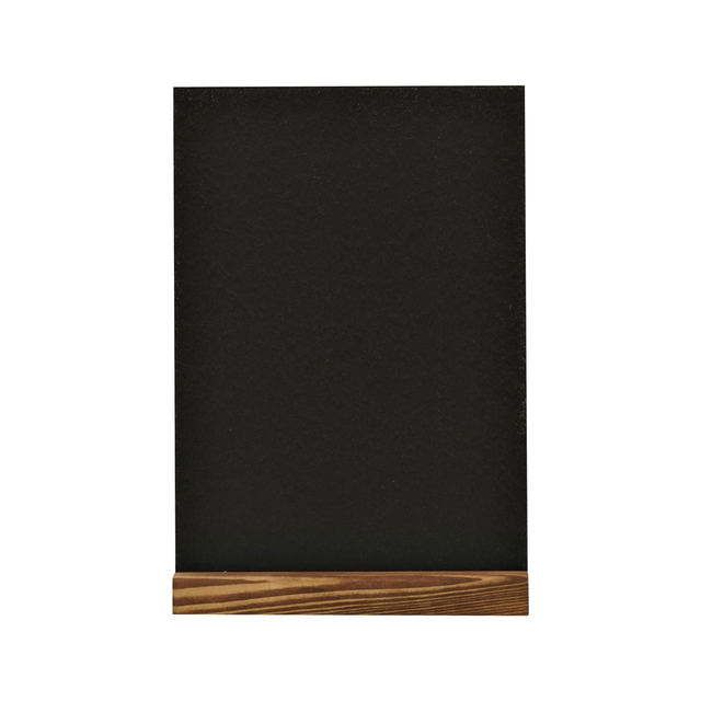 Krijtbord Europel tafelmodel A4 staand natural afbeelding
