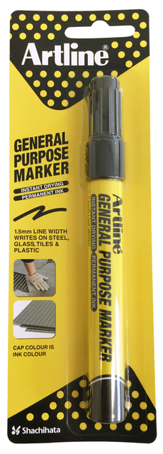 Viltstift Artline General purpose zwart afbeelding